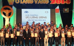 50 lái xe sẽ được trao giải thưởng “Vô lăng vàng” 2015