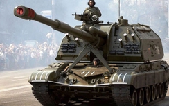 Cận cảnh uy lực pháo tự hành 2S19 Msta-S của Quân đội Nga