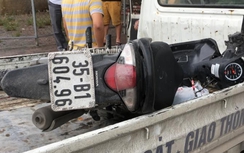 Tông vào lan can cầu vượt Lĩnh Nam, một thanh niên tử vong