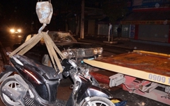 Xe biển xanh đâm liên hoàn đã hết hạn kiểm định từ 2013