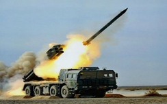 Bất ngờ bệ phóng tên lửa đa nòng của Triều Tiên