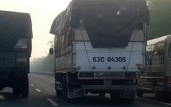 Kinh hoàng đua xe tải trên cao tốc Long Thành -Dầu Giây
