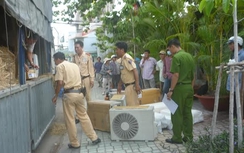 CSGT Tiền Giang bắt “ma men” chạy xe tải đánh võng trên đường