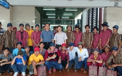 Gần 120 ngư dân tại Indonesia về nước trong hơn 3 tháng đầu năm