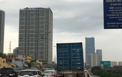 Hà Nội: Xe container chết máy, vành đai 3 trên cao tắc 1km