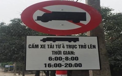 Hải Dương: Nhiều đường cấm ô tô từ 4 trục bánh trở lên