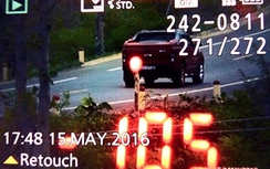 "Quái xế" tông xe CSGT đã ra trình diện