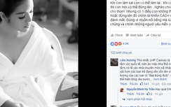 Lý Nhã Kỳ bóng gió nhắc nhở Angela Phương Trinh ở Cannes?