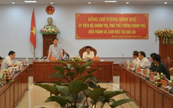 Phó Thủ tướng Vương Đình Huệ chỉ đạo trả nước về sông Ba