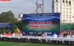 Video: Phấn khích với giải bóng đá Cúp Báo Giao thông 2016