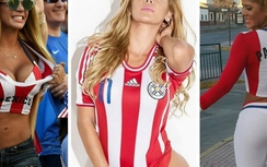 Bỏng mắt với nữ CĐV bốc lửa trên khán đài Copa America 2016