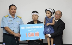 Gia đình phi công Khải được đại gia "điếu cày" tặng nhà