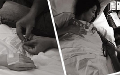 Nhã Phương phải truyền nước, Midu làm học sinh cấp 2