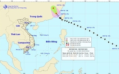 Thời tiết 10/7: Siêu bão Nepartak suy yếu, miền Bắc nắng nóng