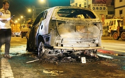 Tài xế say xỉn đâm xe máy và kéo lê 4km