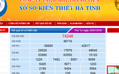 Công ty XSKT Hà Tĩnh bị “giám sát tài chính đặc biệt”