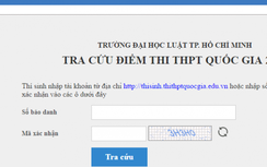 Điểm thi THPT 2016 cụm thi Đại học Luật TP.HCM