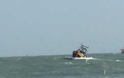 Tiền Giang: Chưa tìm được ngư dân bị nạn trên biển