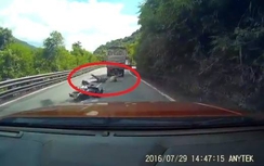 Video: Chồng vượt ẩu, vợ và con nhỏ văng ra đường