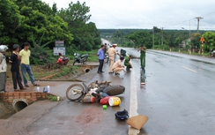 Tạm giữ chiếc xe rơmoóc nghi gây TNGT khiến 1 người tử vong