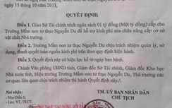 Làm rõ vụ ông Võ Kim Cự chi 1 tỷ cho trường tư