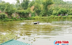 Hà Tĩnh: Dạy con gái tập bơi, hai cha con chết đuối thương tâm