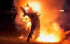 Đồng Nai: Hút thuốc ở cây xăng, một thanh niên... bốc cháy