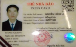 Đồng Nai: Phát hiện lái xe nghi sử dụng thẻ nhà báo giả