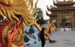 “Ngắm” nhà thờ Tổ trăm tỷ của Hoài Linh trước ngày khánh thành