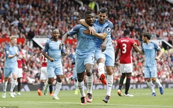 M.U 1-2 Man City: Nhuộm xanh Old Trafford