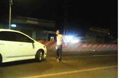 Chặn xe trên QL1, thanh niên "ngáo đá" bị phạt 1 triệu đồng