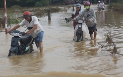 Dân Quảng Trị vùng vẫy giữa dòng nước lũ