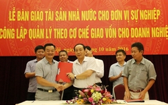 Bộ GTVT bàn giao tài sản Nhà nước cho 9 đơn vị sự nghiệp