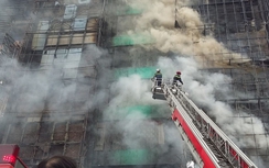 Hà Nội: Cháy lớn trên đường Trần Thái Tông