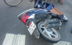 Một học sinh bị thương nặng do va quệt với xe mô tô