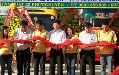 Khai trương tuyến xe buýt vào sân bay Pleiku