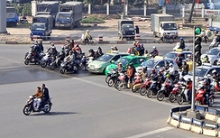 Mức xử phạt vượt đèn vàng mới nhất với xe máy