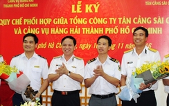 Cảng vụ Hàng hải TP.HCM, TCT Tân cảng ký kết quy chế phối hợp
