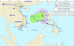 Bão số 9 áp sát Trường Sa, không khí lạnh bao trùm Bắc Bộ