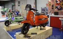 Chiêm ngưỡng Scooter hoài cổ mang động cơ siêu khủng