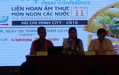 TP.HCM: Tổ chức liên hoan ẩm thực món ngon quốc tế 2016