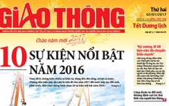 Đón đọc Báo Giao thông Tết Dương lịch 2017