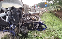 Bị xe Fortuner tông, 2 mẹ con chết thảm trước Tết