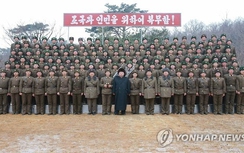 Ông Trump nhậm chức, Kim Jong-un bất ngờ thị sát quân đội