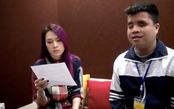 Hậu trường MV Mỹ Tâm hát cùng chàng trai khiếm thị