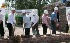 Long An: Khởi công 3 cầu giao thông nông thôn huyện biên giới