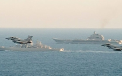Chiến cơ, tàu chiến Anh áp sát hạm đội Nga trên biển
