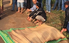 Ô tô tông chết người đi xe máy trong ngày đầu năm mới