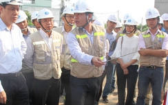 Sôi động trên công trường cao tốc Bến Lức-Long Thành