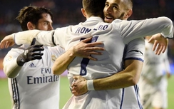 Ronaldo tỏa sáng, Real Madrid đòi lại ngôi đầu từ tay Barcelona